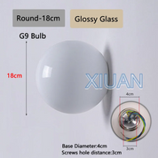 Modern Wall Light | Globe Shade · Homefinn