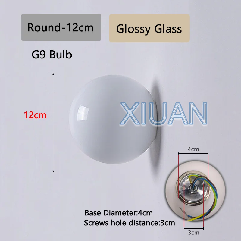 Modern Wall Light | Globe Shade · Homefinn