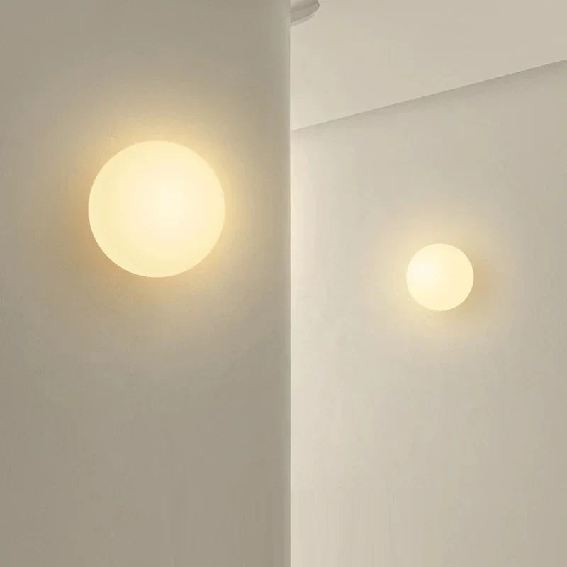 Modern Wall Light | Globe Shade · Homefinn