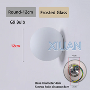 Modern Wall Light | Globe Shade · Homefinn