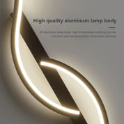 Modern Wall Light | LED Wave · Homefinn