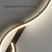 Modern Wall Light | LED Wave · Homefinn