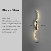 Modern Wall Light | LED Wave · Homefinn