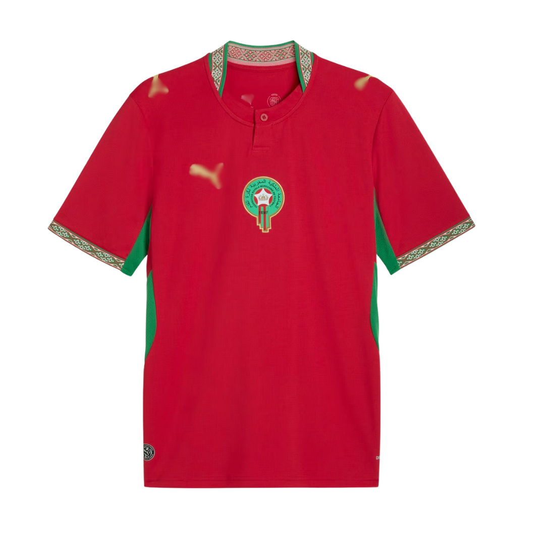 Morocco Home Football Jersey | Short Sleeve · Homefinn