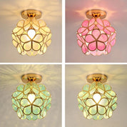 Nordic Ceiling Light | Floral Shade · Homefinn