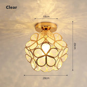 Nordic Ceiling Light | Floral Shade · Homefinn