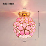 Nordic Ceiling Light | Floral Shade · Homefinn