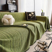 Nordic Sofa Cover | Tasselled Edge · Homefinn