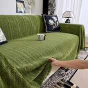 Nordic Sofa Cover | Tasselled Edge · Homefinn