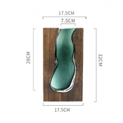 Nordic Vase | Wooden Frame · Homefinn