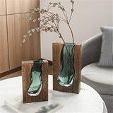 Nordic Vase | Wooden Frame
