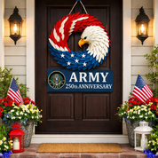 Patriotic Eagle Wreath | Wall Hanging · Homefinn