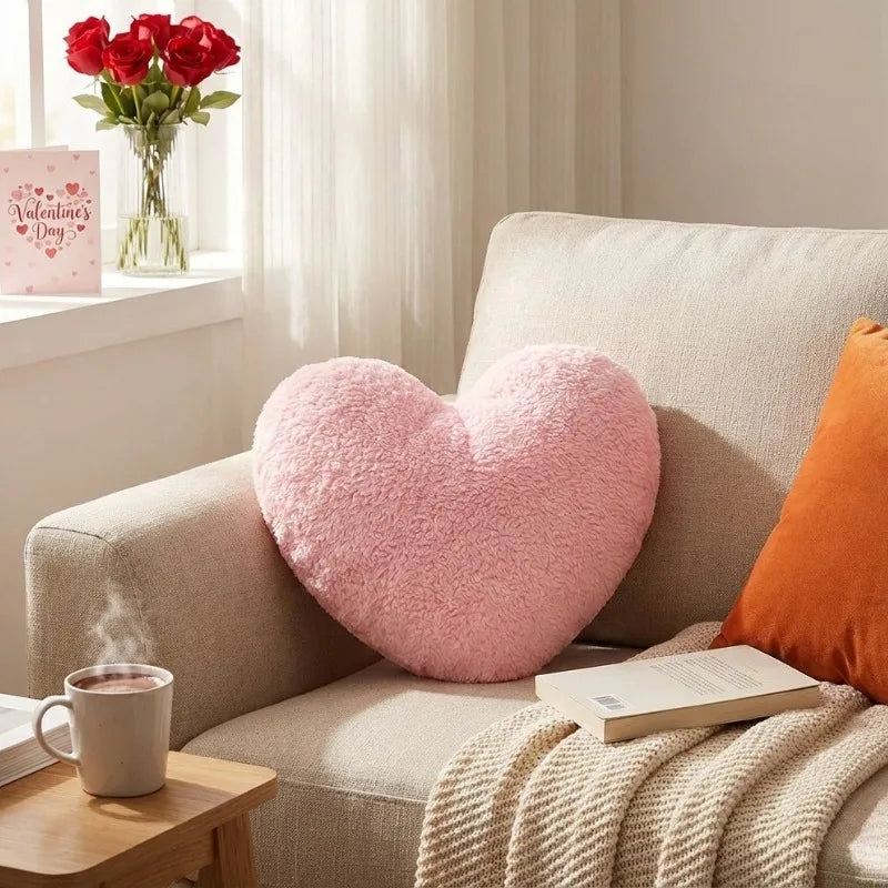 Plush Cushion | Heart Shaped · Homefinn