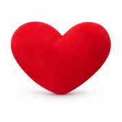 Plush Cushion | Heart Shaped · Homefinn