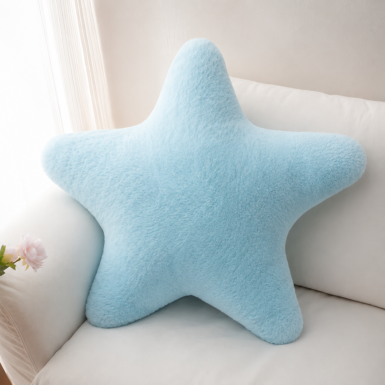 Plush Cushion | Star Shaped · Homefinn