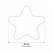 Plush Cushion | Star Shaped · Homefinn