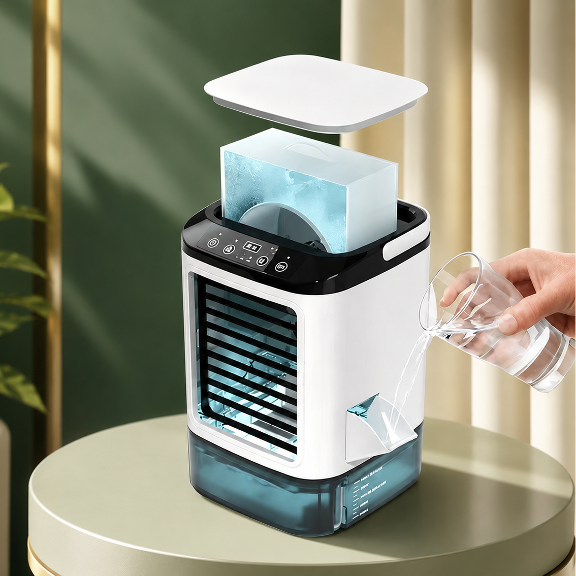 Portable Air Cooler | Ice Tank · Homefinn