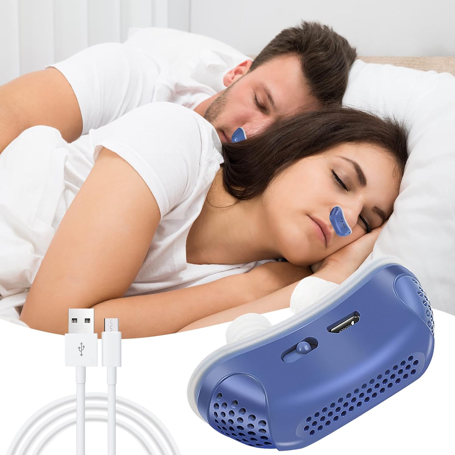 Portable Anti Snoring Device | USB Rechargeable · Homefinn