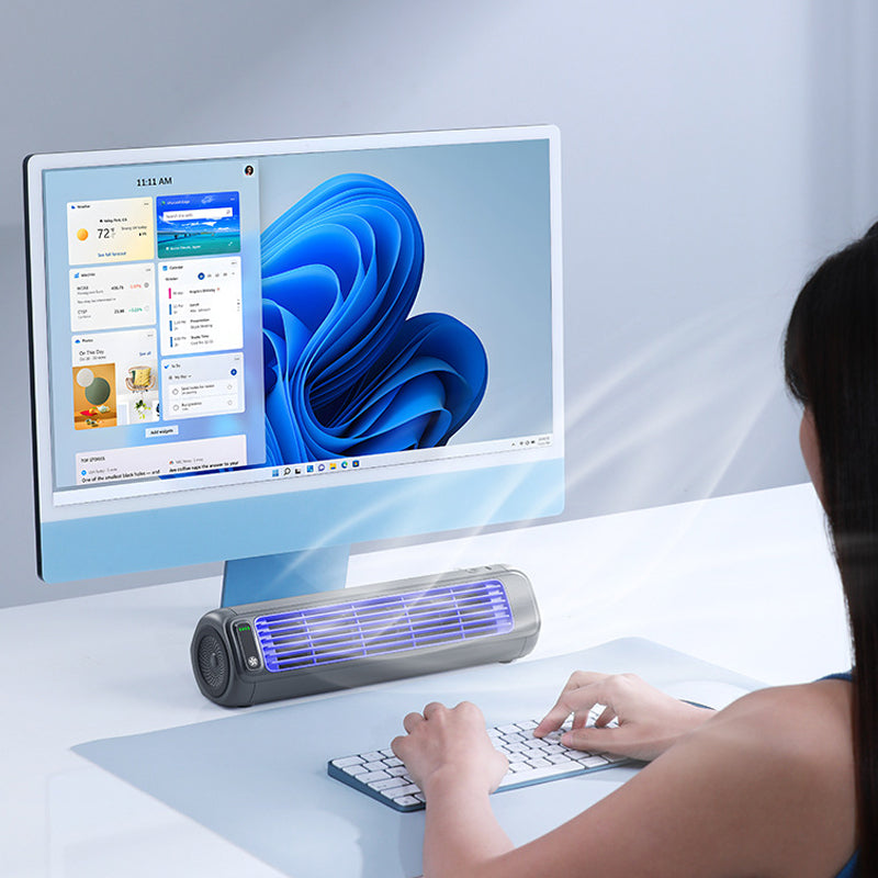 Portable Bladeless Fan | USB Rechargeable · Homefinn