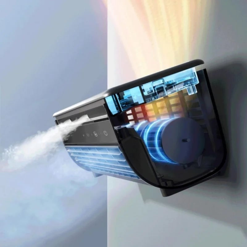 Portable Bladeless Fan | USB Rechargeable · Homefinn