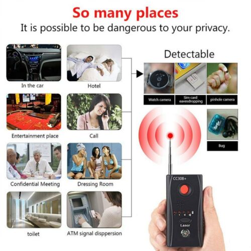 Portable Bug Detector | Hidden Camera Finder · Homefinn