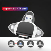 Portable Card Reader | 4 In 1 · Homefinn