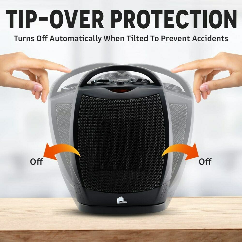 Portable Ceramic Space Heater | Oscillating · Homefinn