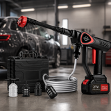 Portable Cordless Power Washer | Handheld Car Wash Gun