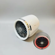 Portable Desk Fan | LED Light · Homefinn