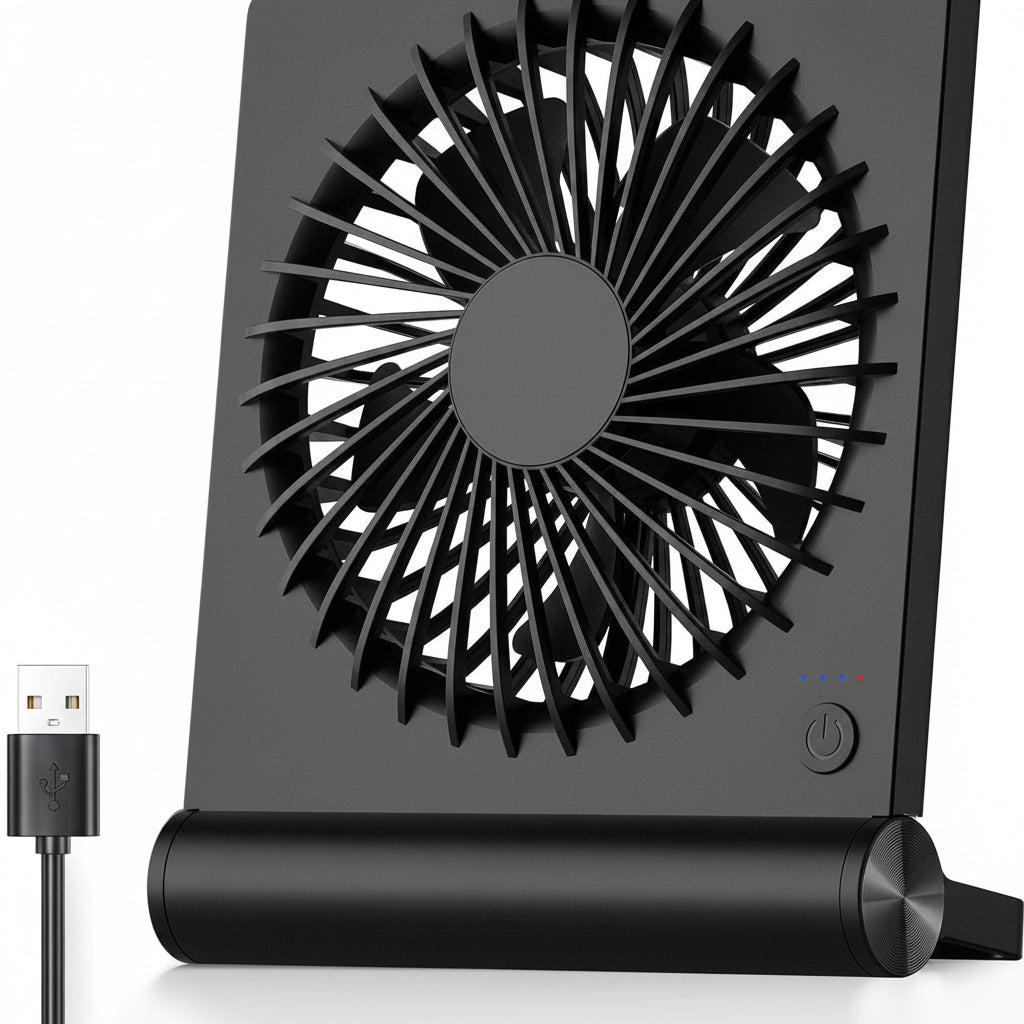 Portable Desk Fan | USB Rechargeable · Homefinn