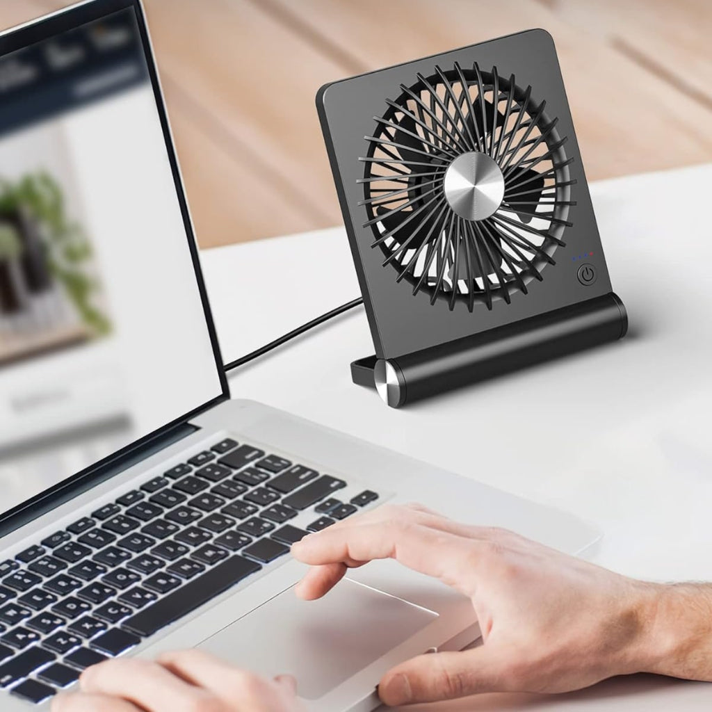 Portable Desk Fan | USB Rechargeable · Homefinn