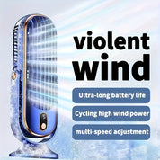 Portable Desktop Fan | USB Rechargeable · Homefinn