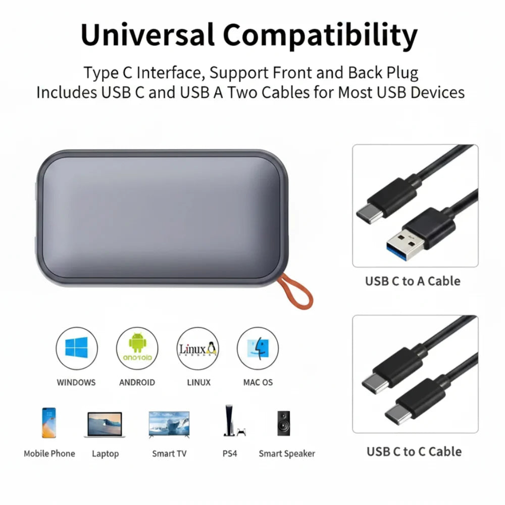 Portable External SSD | Fast Storage · Homefinn