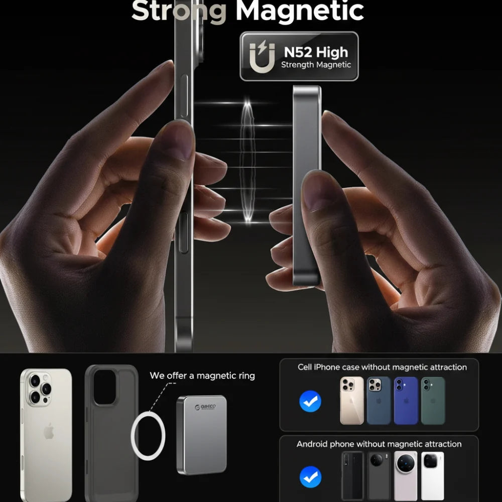 Portable External SSD | Magnetic Wireless · Homefinn