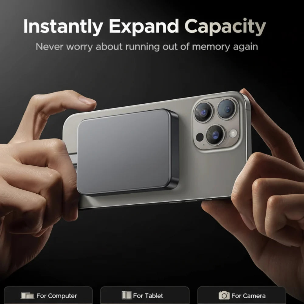Portable External SSD | Magnetic Wireless · Homefinn