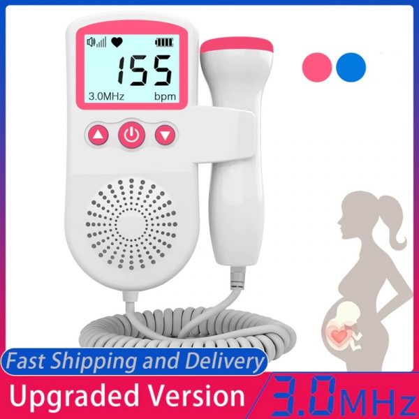 Portable Fetal Doppler | LCD Display · Homefinn