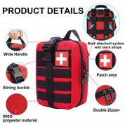 Portable First Aid Kit | Tactical Bag · Homefinn