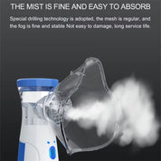 Portable Handheld Nebuliser | USB Rechargeable · Homefinn