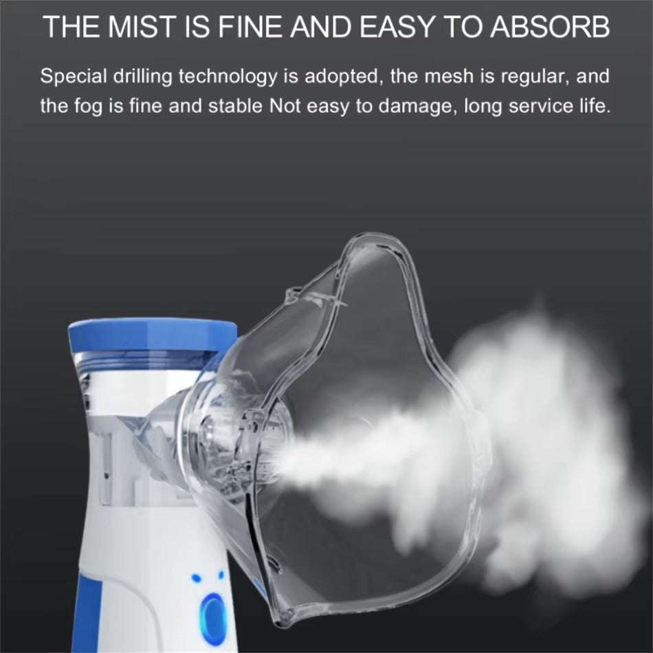 Portable Handheld Nebuliser | USB Rechargeable · Homefinn
