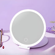 Portable Makeup Mirror | LED Lighting · Homefinn