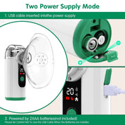 Portable Nebuliser | USB Rechargeable · Homefinn