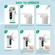 Portable Nebuliser | USB Rechargeable · Homefinn