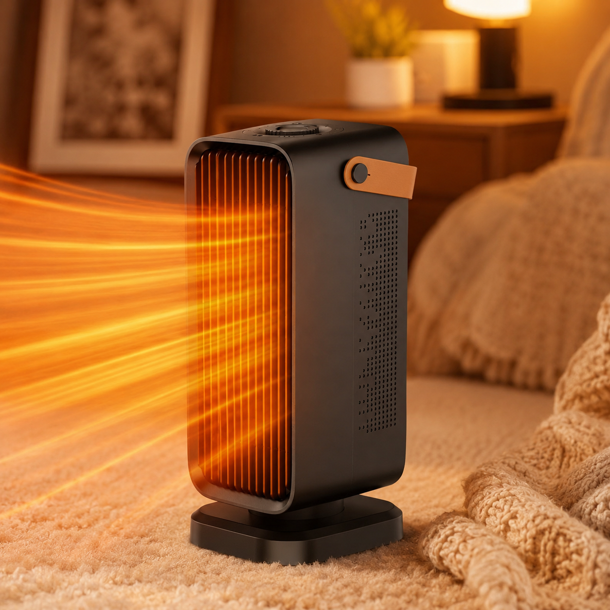Portable Space Heater | Carry Handle · Homefinn