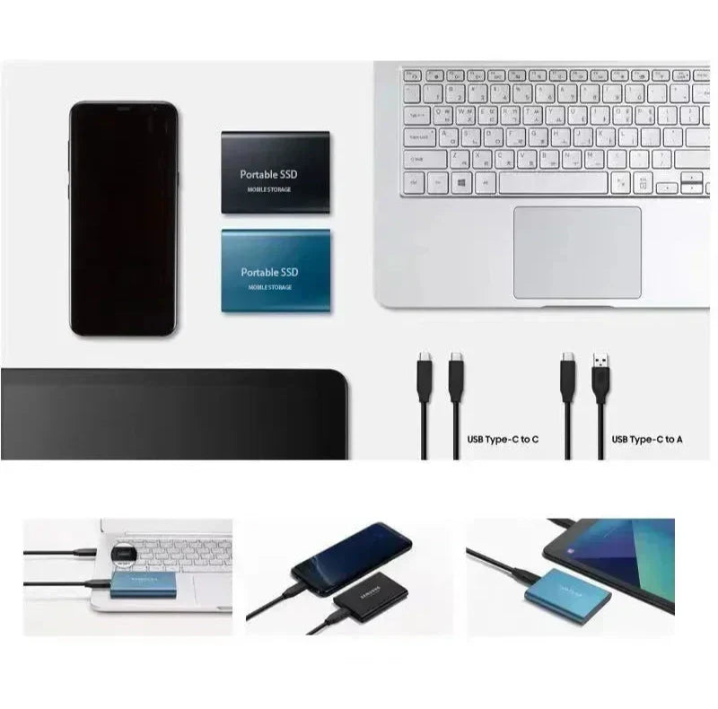 Portable SSD | USB-C External Storage · Homefinn
