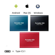 Portable SSD | USB-C External Storage · Homefinn
