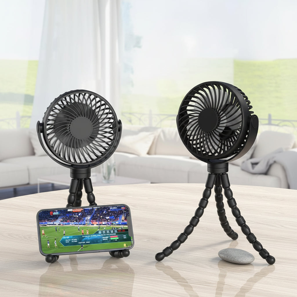 Portable Stroller Fan | Flexible Tripod · Homefinn