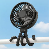 Portable Stroller Fan | Flexible Tripod