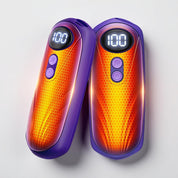 Rechargeable Hand Warmer | LED Display · Homefinn