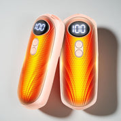 Rechargeable Hand Warmer | LED Display · Homefinn