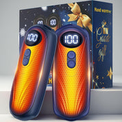 Rechargeable Hand Warmer | LED Display · Homefinn